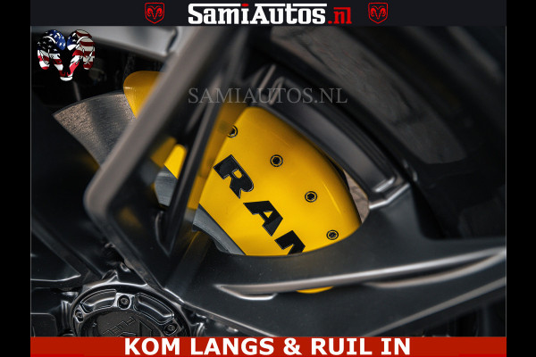 Dodge Ram LIMITED NIGHT H.O 540HP 706Nm | Massage + Full Option | De Meest Luxe en Volle Pick-Up in zijn Klasse | Comfortabele Dubbele Cabine met Royale 5 Zitplaatsen | BPM vrij | Nu Leverbaar uit Voorraad | Voorraad Nr 2370 - 5411