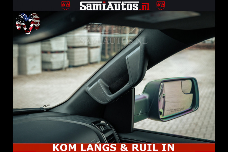 Dodge Ram LIMITED NIGHT H.O 540HP 706Nm | Massage + Full Option | De Meest Luxe en Volle Pick-Up in zijn Klasse | Comfortabele Dubbele Cabine met Royale 5 Zitplaatsen | BPM vrij | Nu Leverbaar uit Voorraad | Voorraad Nr 2370 - 5411