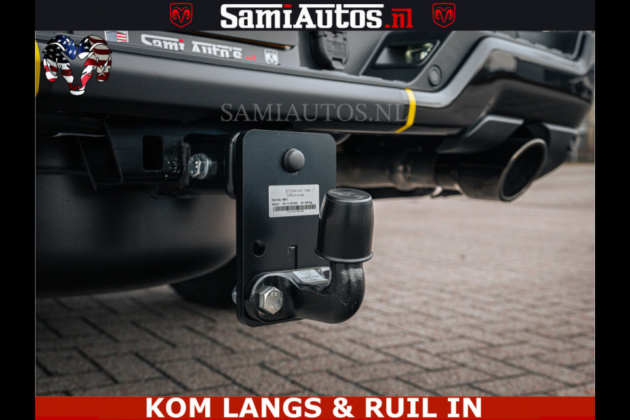 Dodge Ram LIMITED NIGHT H.O 540HP 706Nm | Massage + Full Option | De Meest Luxe en Volle Pick-Up in zijn Klasse | Comfortabele Dubbele Cabine met Royale 5 Zitplaatsen | BPM vrij | Nu Leverbaar uit Voorraad | Voorraad Nr 2370 - 5411