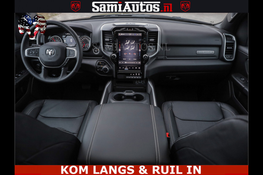 Dodge Ram SPORT | 5.7 V8 4x4 HEMI | PANORAMA DAK | GROOTSCHEM 12 INCH | LPG | Patriot Blue CREW CAB | DUBBELE CABINE | 5 PERSOONS | DC | VOORRAAD NR 2560 - 3327
