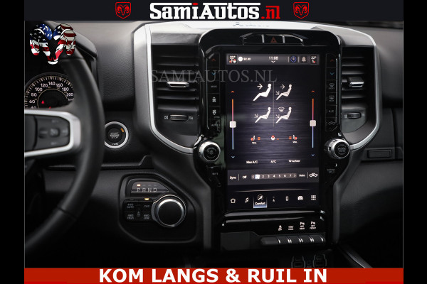 Dodge Ram SPORT | 5.7 V8 4x4 HEMI | PANORAMA DAK | GROOTSCHEM 12 INCH | LPG | Patriot Blue CREW CAB | DUBBELE CABINE | 5 PERSOONS | DC | VOORRAAD NR 2560 - 3327