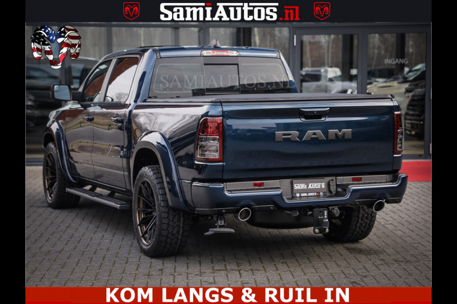 Dodge Ram SPORT | 5.7 V8 4x4 HEMI | PANORAMA DAK | GROOTSCHEM 12 INCH | LPG | Patriot Blue CREW CAB | DUBBELE CABINE | 5 PERSOONS | DC | VOORRAAD NR 2560 - 3327