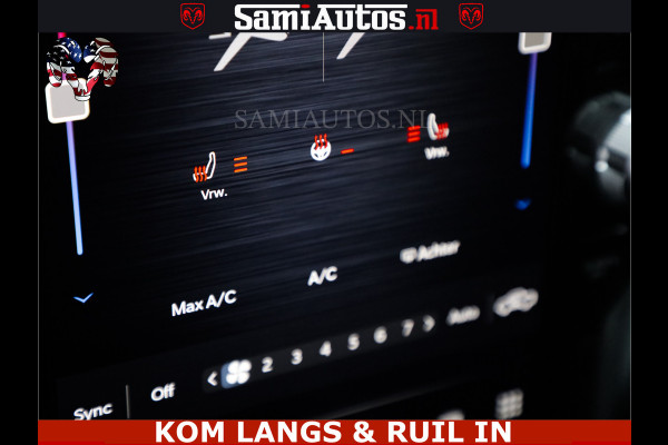 Dodge Ram SPORT | 5.7 V8 4x4 HEMI | PANORAMA DAK | GROOTSCHEM 12 INCH | LPG | Patriot Blue CREW CAB | DUBBELE CABINE | 5 PERSOONS | DC | VOORRAAD NR 2560 - 3327