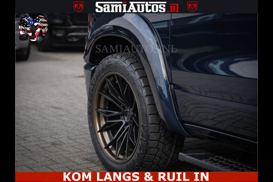 Dodge Ram SPORT | 5.7 V8 4x4 HEMI | PANORAMA DAK | GROOTSCHEM 12 INCH | LPG | Patriot Blue CREW CAB | DUBBELE CABINE | 5 PERSOONS | DC | VOORRAAD NR 2560 - 3327