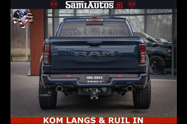 Dodge Ram SPORT | 5.7 V8 4x4 HEMI | PANORAMA DAK | GROOTSCHEM 12 INCH | LPG | Patriot Blue CREW CAB | DUBBELE CABINE | 5 PERSOONS | DC | VOORRAAD NR 2560 - 3327