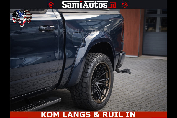 Dodge Ram SPORT | 5.7 V8 4x4 HEMI | PANORAMA DAK | GROOTSCHEM 12 INCH | LPG | Patriot Blue CREW CAB | DUBBELE CABINE | 5 PERSOONS | DC | VOORRAAD NR 2560 - 3327