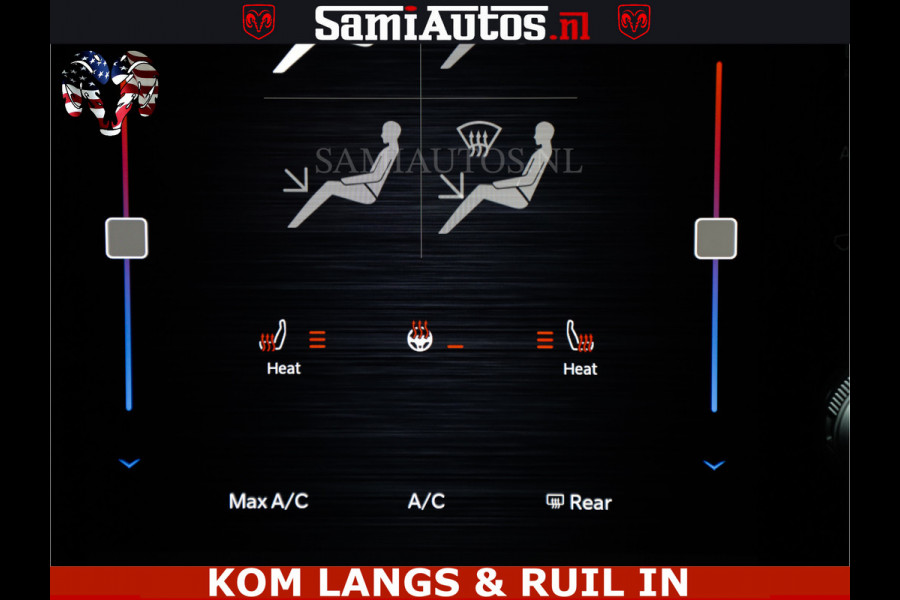 Dodge Ram SPORT | 5.7 V8 4x4 HEMI | PANORAMA DAK | GROOTSCHEM 12 INCH | LPG | Patriot Blue CREW CAB | DUBBELE CABINE | 5 PERSOONS | DC | VOORRAAD NR 2560 - 3327