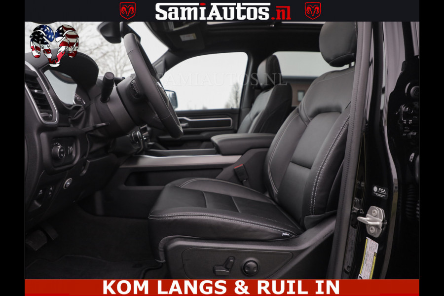 Dodge Ram SPORT | 5.7 V8 4x4 HEMI | PANORAMA DAK | GROOTSCHEM 12 INCH | LPG | Patriot Blue CREW CAB | DUBBELE CABINE | 5 PERSOONS | DC | VOORRAAD NR 2560 - 3327