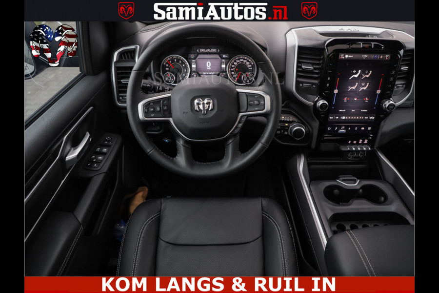 Dodge Ram SPORT | 5.7 V8 4x4 HEMI | PANORAMA DAK | GROOTSCHEM 12 INCH | LPG | Patriot Blue CREW CAB | DUBBELE CABINE | 5 PERSOONS | DC | VOORRAAD NR 2560 - 3327