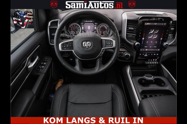 Dodge Ram SPORT | 5.7 V8 4x4 HEMI | PANORAMA DAK | GROOTSCHEM 12 INCH | LPG | Patriot Blue CREW CAB | DUBBELE CABINE | 5 PERSOONS | DC | VOORRAAD NR 2560 - 3327