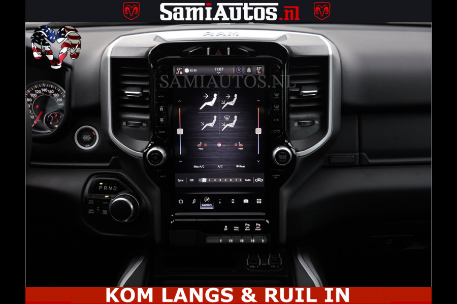 Dodge Ram SPORT | 5.7 V8 4x4 HEMI | PANORAMA DAK | GROOTSCHEM 12 INCH | LPG | Patriot Blue CREW CAB | DUBBELE CABINE | 5 PERSOONS | DC | VOORRAAD NR 2560 - 3327