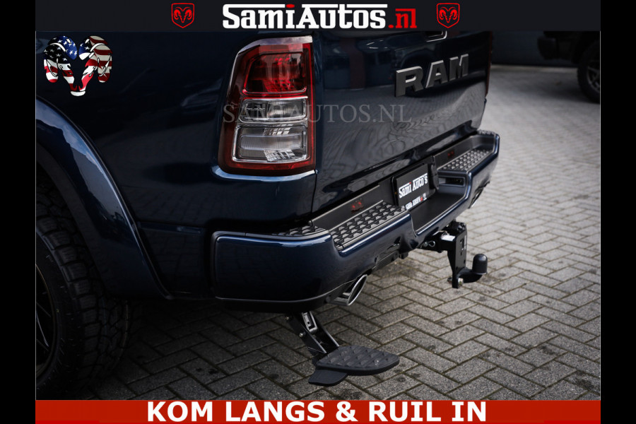 Dodge Ram SPORT | 5.7 V8 4x4 HEMI | PANORAMA DAK | GROOTSCHEM 12 INCH | LPG | Patriot Blue CREW CAB | DUBBELE CABINE | 5 PERSOONS | DC | VOORRAAD NR 2560 - 3327