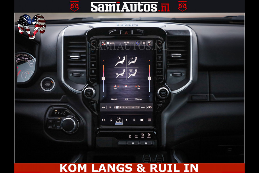 Dodge Ram SPORT | 5.7 V8 4x4 HEMI | PANORAMA DAK | GROOTSCHEM 12 INCH | LPG | Patriot Blue CREW CAB | DUBBELE CABINE | 5 PERSOONS | DC | VOORRAAD NR 2560 - 3327