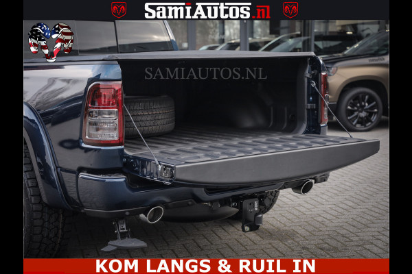 Dodge Ram SPORT | 5.7 V8 4x4 HEMI | PANORAMA DAK | GROOTSCHEM 12 INCH | LPG | Patriot Blue CREW CAB | DUBBELE CABINE | 5 PERSOONS | DC | VOORRAAD NR 2560 - 3327