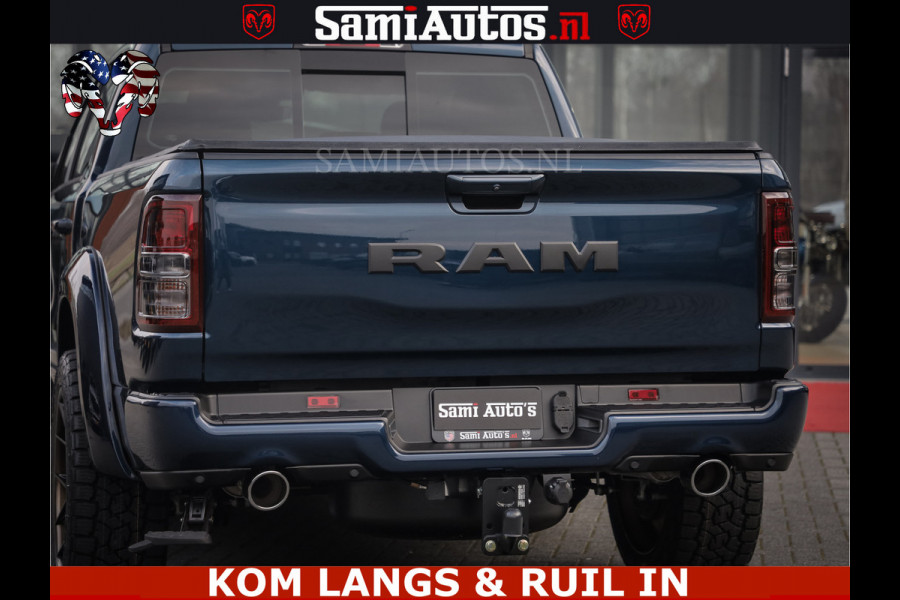Dodge Ram SPORT | 5.7 V8 4x4 HEMI | PANORAMA DAK | GROOTSCHEM 12 INCH | LPG | Patriot Blue CREW CAB | DUBBELE CABINE | 5 PERSOONS | DC | VOORRAAD NR 2560 - 3327