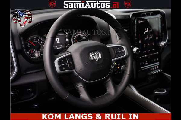 Dodge Ram SPORT | 5.7 V8 4x4 HEMI | PANORAMA DAK | GROOTSCHEM 12 INCH | LPG | Patriot Blue CREW CAB | DUBBELE CABINE | 5 PERSOONS | DC | VOORRAAD NR 2560 - 3327