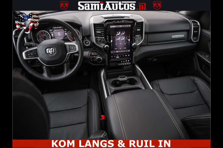 Dodge Ram SPORT | 5.7 V8 4x4 HEMI | PANORAMA DAK | GROOTSCHEM 12 INCH | LPG | Patriot Blue CREW CAB | DUBBELE CABINE | 5 PERSOONS | DC | VOORRAAD NR 2560 - 3327