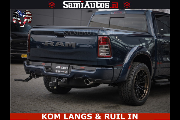 Dodge Ram SPORT | 5.7 V8 4x4 HEMI | PANORAMA DAK | GROOTSCHEM 12 INCH | LPG | Patriot Blue CREW CAB | DUBBELE CABINE | 5 PERSOONS | DC | VOORRAAD NR 2560 - 3327
