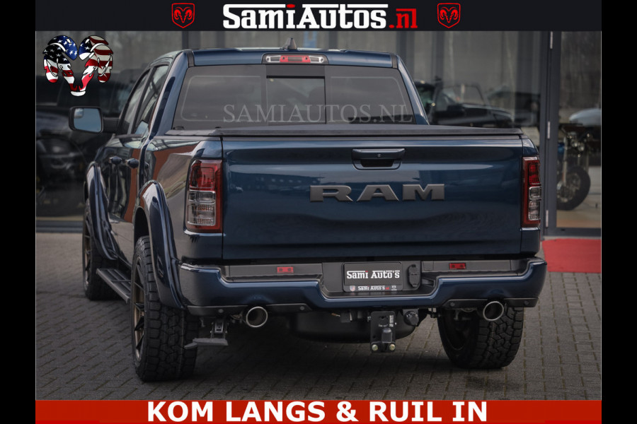 Dodge Ram SPORT | 5.7 V8 4x4 HEMI | PANORAMA DAK | GROOTSCHEM 12 INCH | LPG | Patriot Blue CREW CAB | DUBBELE CABINE | 5 PERSOONS | DC | VOORRAAD NR 2560 - 3327