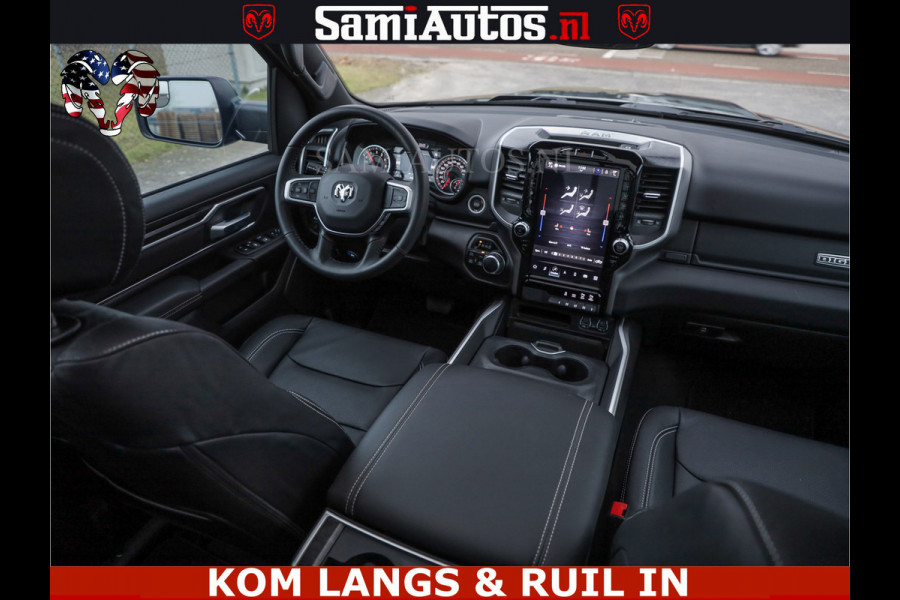 Dodge Ram SPORT | 5.7 V8 4x4 HEMI | PANORAMA DAK | GROOTSCHEM 12 INCH | LPG | Patriot Blue CREW CAB | DUBBELE CABINE | 5 PERSOONS | DC | VOORRAAD NR 2560 - 3327