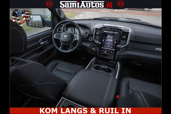 Dodge Ram SPORT | 5.7 V8 4x4 HEMI | PANORAMA DAK | GROOTSCHEM 12 INCH | LPG | Patriot Blue CREW CAB | DUBBELE CABINE | 5 PERSOONS | DC | VOORRAAD NR 2560 - 3327