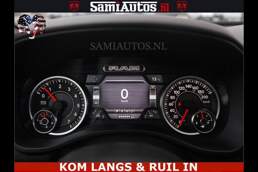 Dodge Ram SPORT | 5.7 V8 4x4 HEMI | PANORAMA DAK | GROOTSCHEM 12 INCH | LPG | Patriot Blue CREW CAB | DUBBELE CABINE | 5 PERSOONS | DC | VOORRAAD NR 2560 - 3327