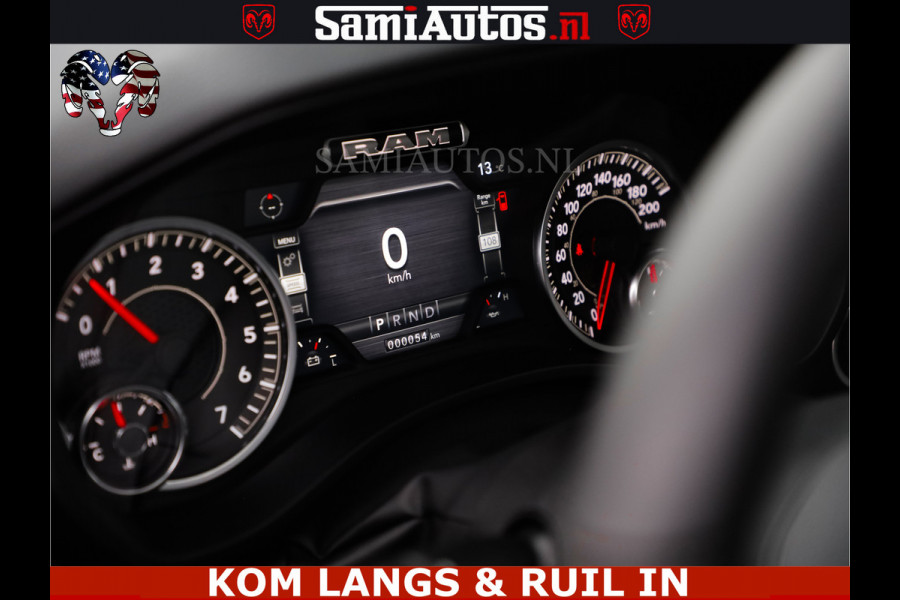 Dodge Ram SPORT | 5.7 V8 4x4 HEMI | PANORAMA DAK | GROOTSCHEM 12 INCH | LPG | Patriot Blue CREW CAB | DUBBELE CABINE | 5 PERSOONS | DC | VOORRAAD NR 2560 - 3327