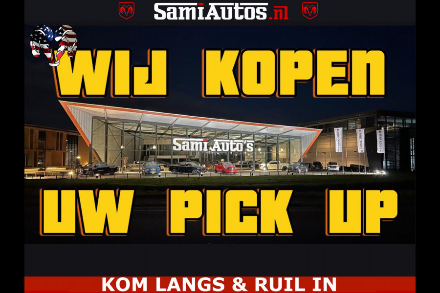 Dodge Ram SPORT LIMITED H.O 540PK 706Nm | Massage + Full Option | De Meest Luxe en Volle Pick-Up in zijn Klasse | Comfortabele Dubbele Cabine met Royale 5 Zitplaatsen | BPM vrij | Nu Leverbaar uit Voorraad | Voorraad Nr 2336 - 7700