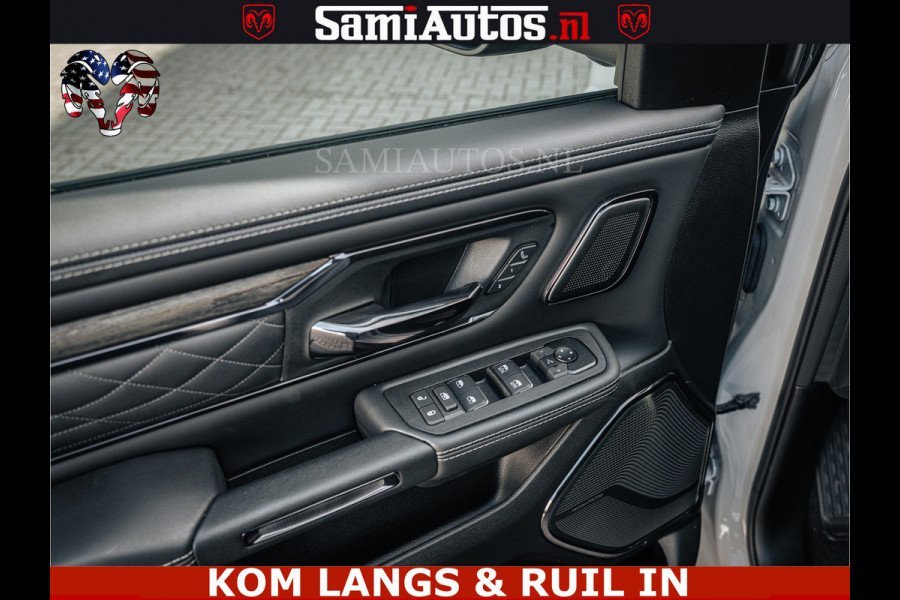 Dodge Ram SPORT LIMITED H.O 540PK 706Nm | Massage + Full Option | De Meest Luxe en Volle Pick-Up in zijn Klasse | Comfortabele Dubbele Cabine met Royale 5 Zitplaatsen | BPM vrij | Nu Leverbaar uit Voorraad | Voorraad Nr 2336 - 7700