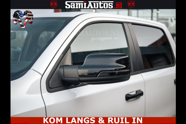 Dodge Ram SPORT LIMITED H.O 540PK 706Nm | Massage + Full Option | De Meest Luxe en Volle Pick-Up in zijn Klasse | Comfortabele Dubbele Cabine met Royale 5 Zitplaatsen | BPM vrij | Nu Leverbaar uit Voorraad | Voorraad Nr 2336 - 7700