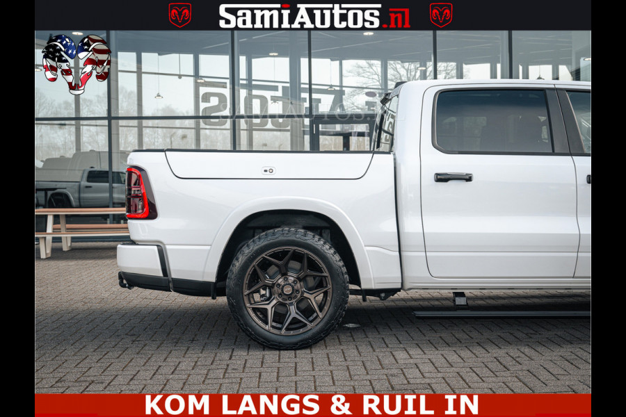 Dodge Ram SPORT LIMITED H.O 540PK 706Nm | Massage + Full Option | De Meest Luxe en Volle Pick-Up in zijn Klasse | Comfortabele Dubbele Cabine met Royale 5 Zitplaatsen | BPM vrij | Nu Leverbaar uit Voorraad | Voorraad Nr 2336 - 7700