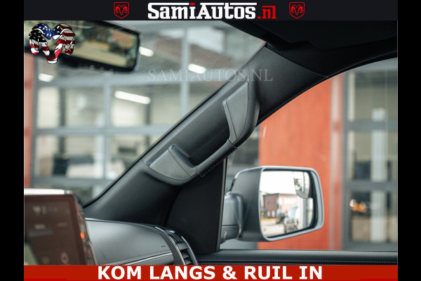 Dodge Ram SPORT LIMITED H.O 540PK 706Nm | Massage + Full Option | De Meest Luxe en Volle Pick-Up in zijn Klasse | Comfortabele Dubbele Cabine met Royale 5 Zitplaatsen | BPM vrij | Nu Leverbaar uit Voorraad | Voorraad Nr 2336 - 7700