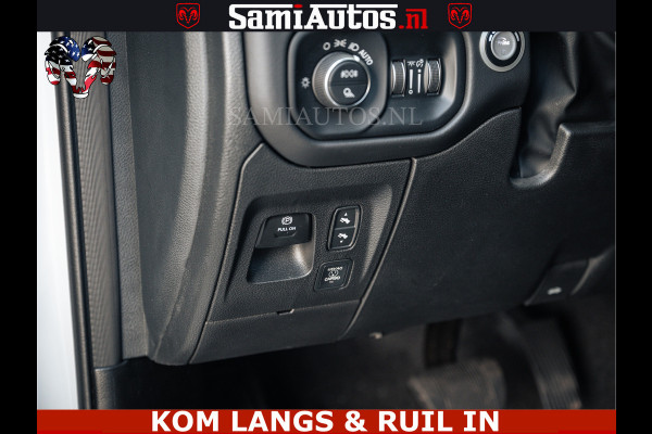Dodge Ram SPORT LIMITED H.O 540PK 706Nm | Massage + Full Option | De Meest Luxe en Volle Pick-Up in zijn Klasse | Comfortabele Dubbele Cabine met Royale 5 Zitplaatsen | BPM vrij | Nu Leverbaar uit Voorraad | Voorraad Nr 2336 - 7700