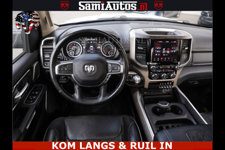Dodge Ram MEGA VOL 5.7 V8 HEMI 402 PK | LUCHTVERING | ADAPTIVE CRUISE | PANODAK | 360 CAMERA | OPEN UITLAAT KLEP | CREW CAB | DUBBELE CABINE | 5 PERSOONS | DC |