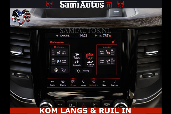Dodge Ram MEGA VOL 5.7 V8 HEMI 402 PK | LUCHTVERING | ADAPTIVE CRUISE | PANODAK | 360 CAMERA | OPEN UITLAAT KLEP | CREW CAB | DUBBELE CABINE | 5 PERSOONS | DC |