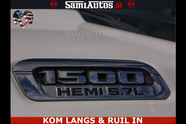 Dodge Ram MEGA VOL 5.7 V8 HEMI 402 PK | LUCHTVERING | ADAPTIVE CRUISE | PANODAK | 360 CAMERA | OPEN UITLAAT KLEP | CREW CAB | DUBBELE CABINE | 5 PERSOONS | DC |