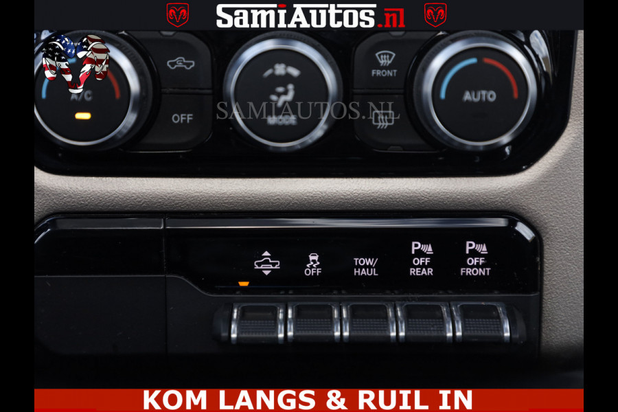 Dodge Ram MEGA VOL 5.7 V8 HEMI 402 PK | LUCHTVERING | ADAPTIVE CRUISE | PANODAK | 360 CAMERA | OPEN UITLAAT KLEP | CREW CAB | DUBBELE CABINE | 5 PERSOONS | DC |