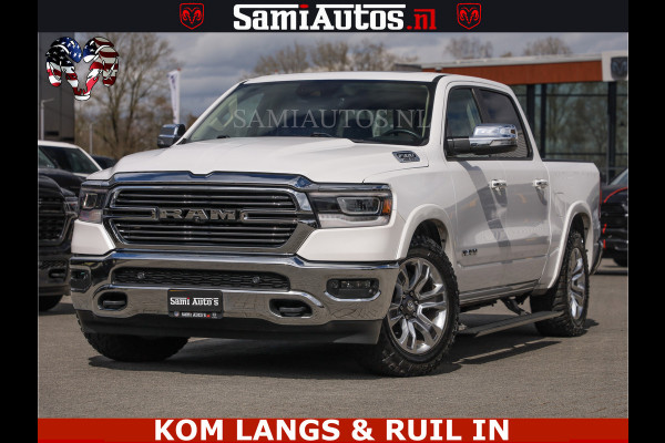 Dodge Ram MEGA VOL 5.7 V8 HEMI 402 PK | LUCHTVERING | ADAPTIVE CRUISE | PANODAK | 360 CAMERA | OPEN UITLAAT KLEP | CREW CAB | DUBBELE CABINE | 5 PERSOONS | DC |