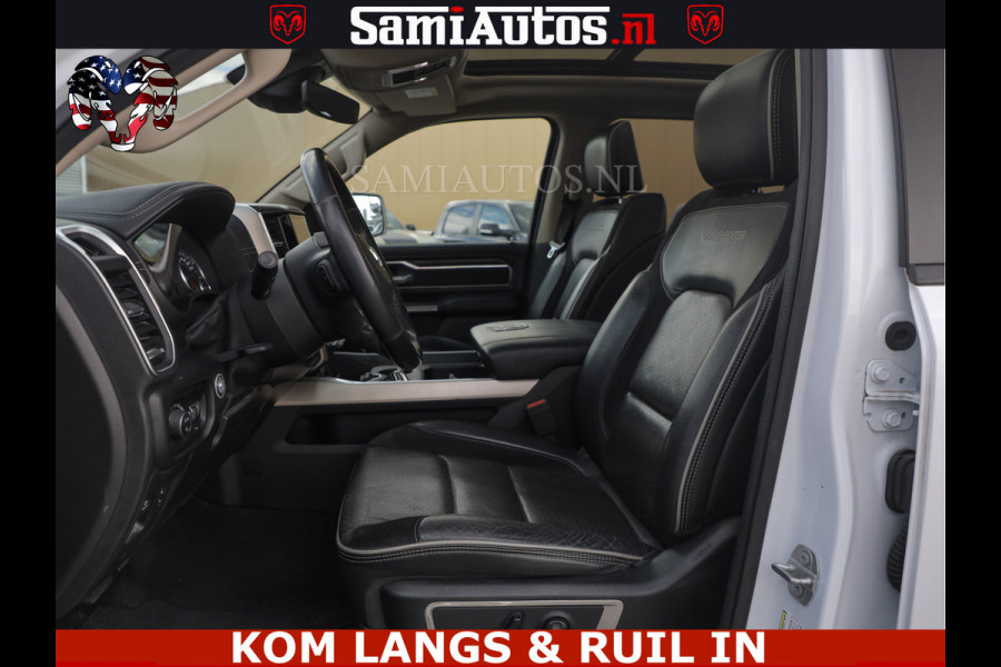 Dodge Ram MEGA VOL 5.7 V8 HEMI 402 PK | LUCHTVERING | ADAPTIVE CRUISE | PANODAK | 360 CAMERA | OPEN UITLAAT KLEP | CREW CAB | DUBBELE CABINE | 5 PERSOONS | DC |