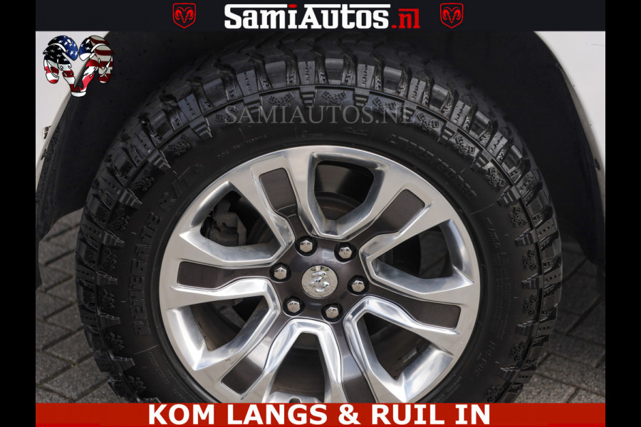 Dodge Ram MEGA VOL 5.7 V8 HEMI 402 PK | LUCHTVERING | ADAPTIVE CRUISE | PANODAK | 360 CAMERA | OPEN UITLAAT KLEP | CREW CAB | DUBBELE CABINE | 5 PERSOONS | DC |