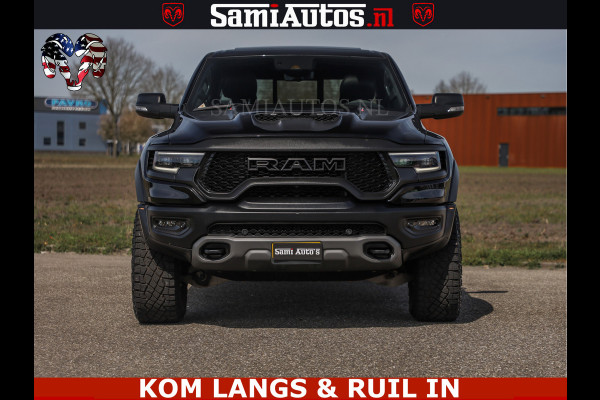 Dodge Ram TRX HELLCAT | 6.2 V8 712PK SUPERCHARGER | FULLY LOADED | CARBON | BLACK ON BLACK | CREW CAB | DUBBELE CABINE | 5 PERSOONS |