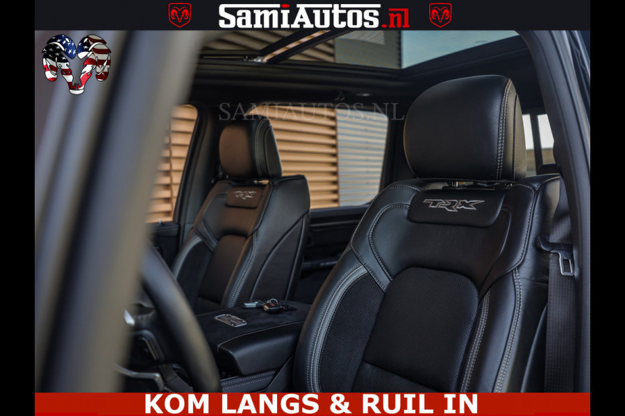Dodge Ram TRX HELLCAT | 6.2 V8 712PK SUPERCHARGER | FULLY LOADED | CARBON | BLACK ON BLACK | CREW CAB | DUBBELE CABINE | 5 PERSOONS |