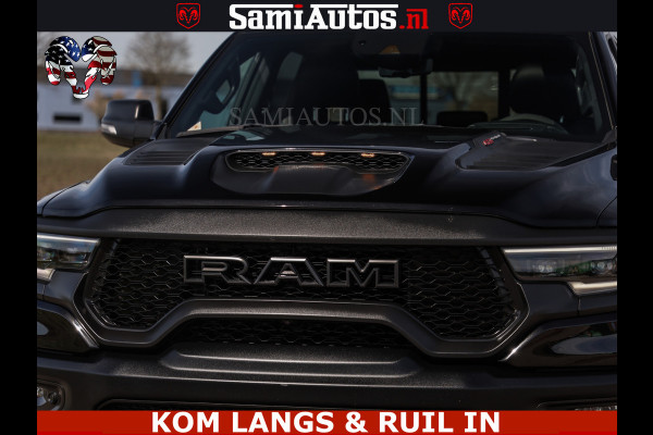 Dodge Ram TRX HELLCAT | 6.2 V8 712PK SUPERCHARGER | FULLY LOADED | CARBON | BLACK ON BLACK | CREW CAB | DUBBELE CABINE | 5 PERSOONS |