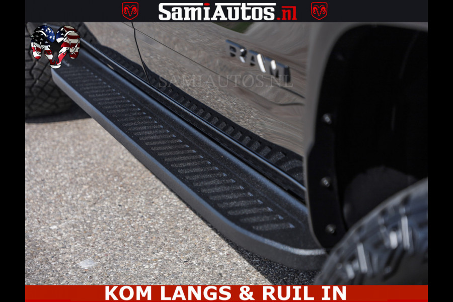 Dodge Ram TRX HELLCAT | 6.2 V8 712PK SUPERCHARGER | FULLY LOADED | CARBON | BLACK ON BLACK | CREW CAB | DUBBELE CABINE | 5 PERSOONS |