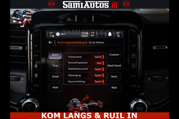 Dodge Ram TRX HELLCAT | 6.2 V8 712PK SUPERCHARGER | FULLY LOADED | CARBON | BLACK ON BLACK | CREW CAB | DUBBELE CABINE | 5 PERSOONS |