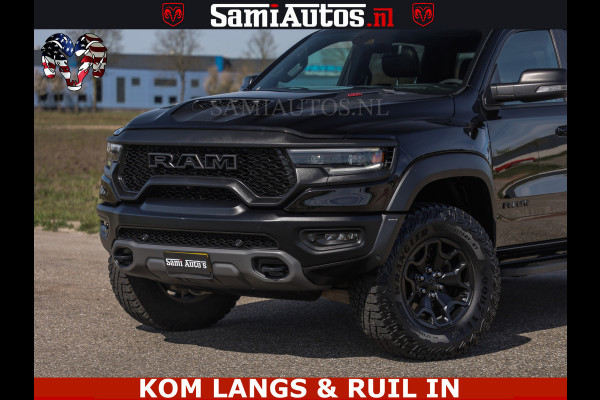 Dodge Ram TRX HELLCAT | 6.2 V8 712PK SUPERCHARGER | FULLY LOADED | CARBON | BLACK ON BLACK | CREW CAB | DUBBELE CABINE | 5 PERSOONS |