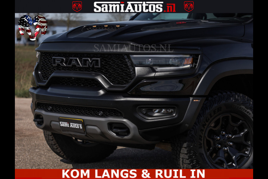Dodge Ram TRX HELLCAT | 6.2 V8 712PK SUPERCHARGER | FULLY LOADED | CARBON | BLACK ON BLACK | CREW CAB | DUBBELE CABINE | 5 PERSOONS |