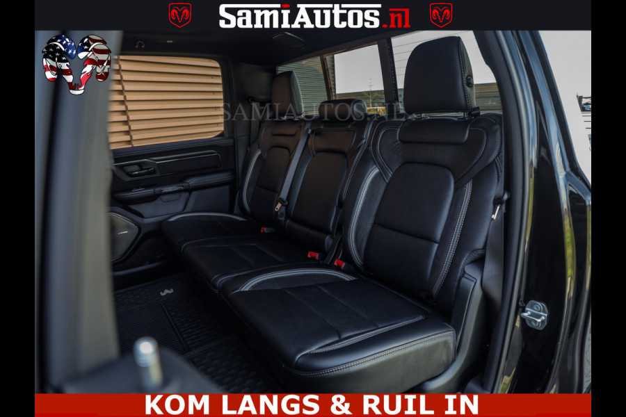 Dodge Ram TRX HELLCAT | 6.2 V8 712PK SUPERCHARGER | FULLY LOADED | CARBON | BLACK ON BLACK | CREW CAB | DUBBELE CABINE | 5 PERSOONS |