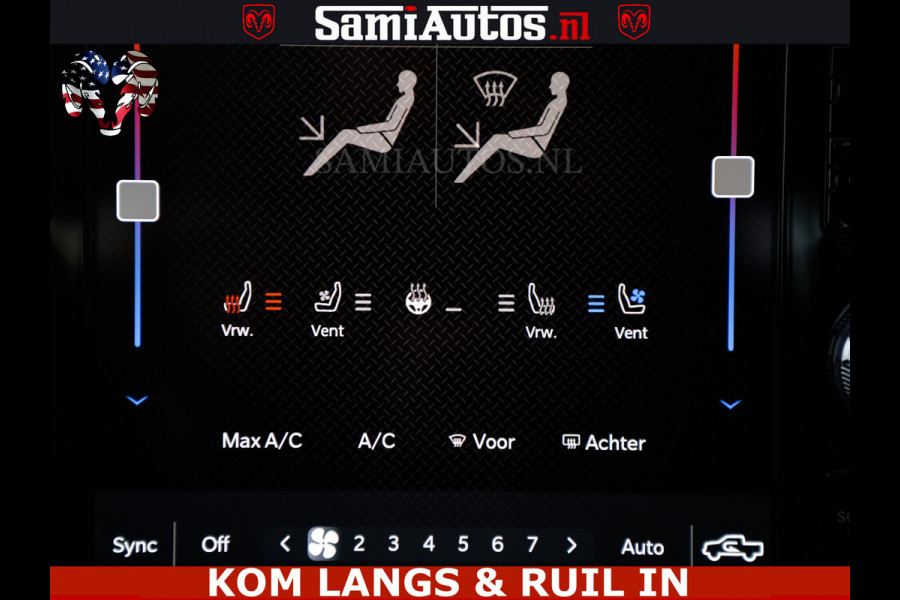 Dodge Ram TRX HELLCAT | 6.2 V8 712PK SUPERCHARGER | FULLY LOADED | CARBON | BLACK ON BLACK | CREW CAB | DUBBELE CABINE | 5 PERSOONS |