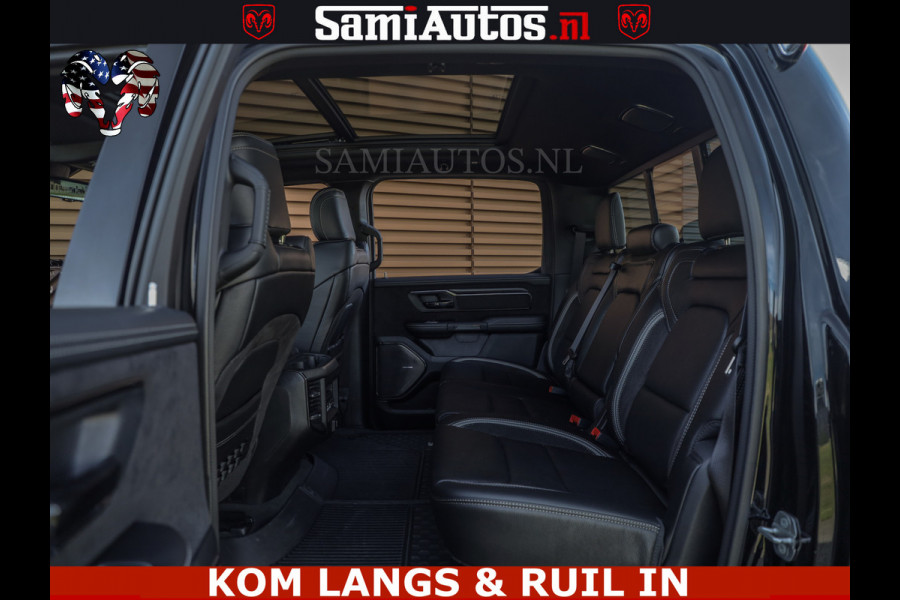 Dodge Ram TRX HELLCAT | 6.2 V8 712PK SUPERCHARGER | FULLY LOADED | CARBON | BLACK ON BLACK | CREW CAB | DUBBELE CABINE | 5 PERSOONS |